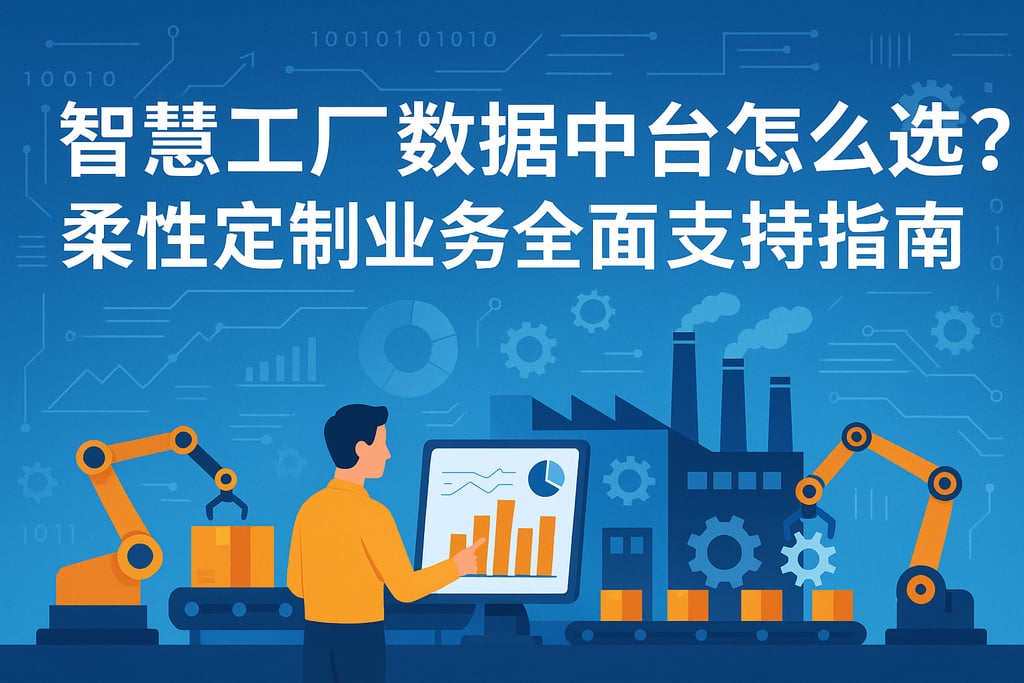 智慧工厂数据中台怎么选？柔性定制业务全面支持指南
