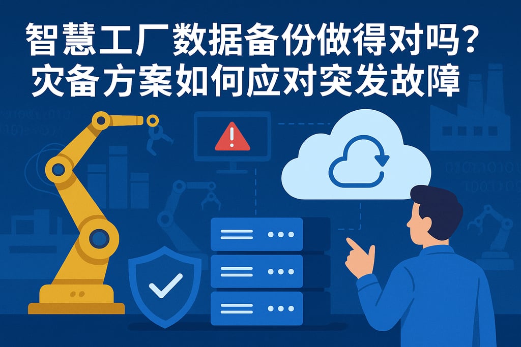 智慧工厂数据备份做得对吗？灾备方案如何应对突发故障