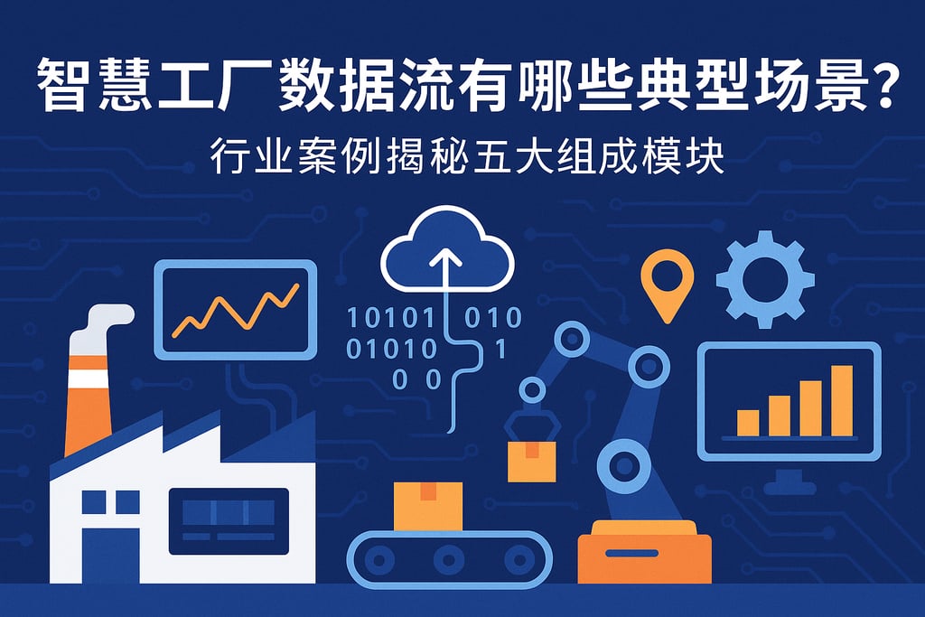 智慧工厂数据流有哪些典型场景？行业案例揭秘五大组成模块