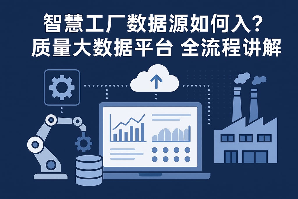 智慧工厂数据源如何接入？质量大数据平台全流程讲解