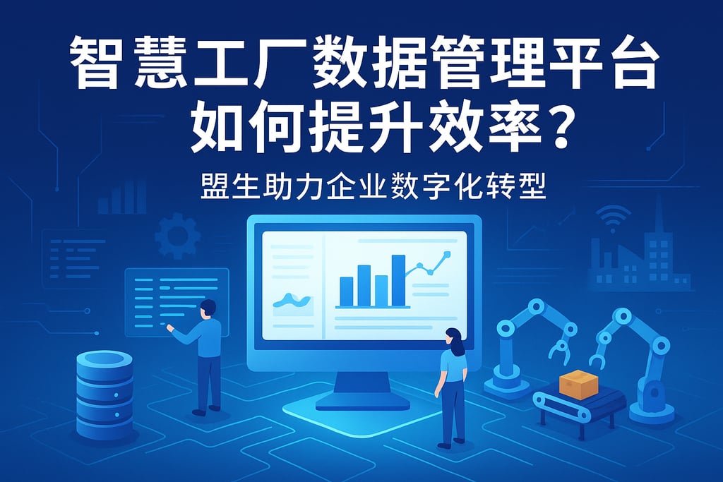 智慧工厂数据管理平台如何提升效率？盟生助力企业数字化转型