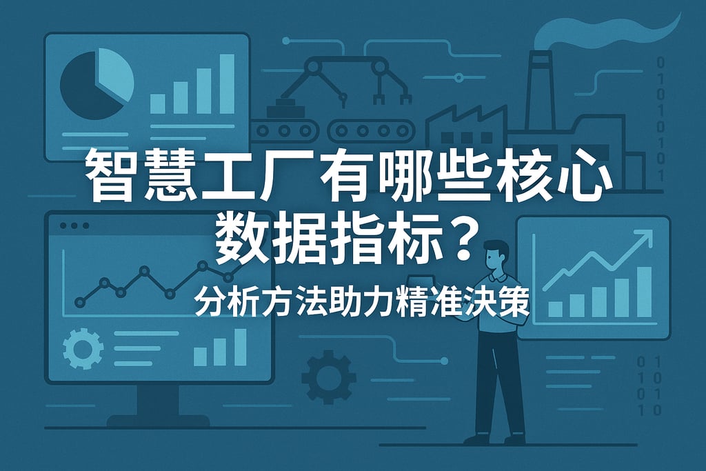 智慧工厂有哪些核心数据指标？分析方法助力精准决策