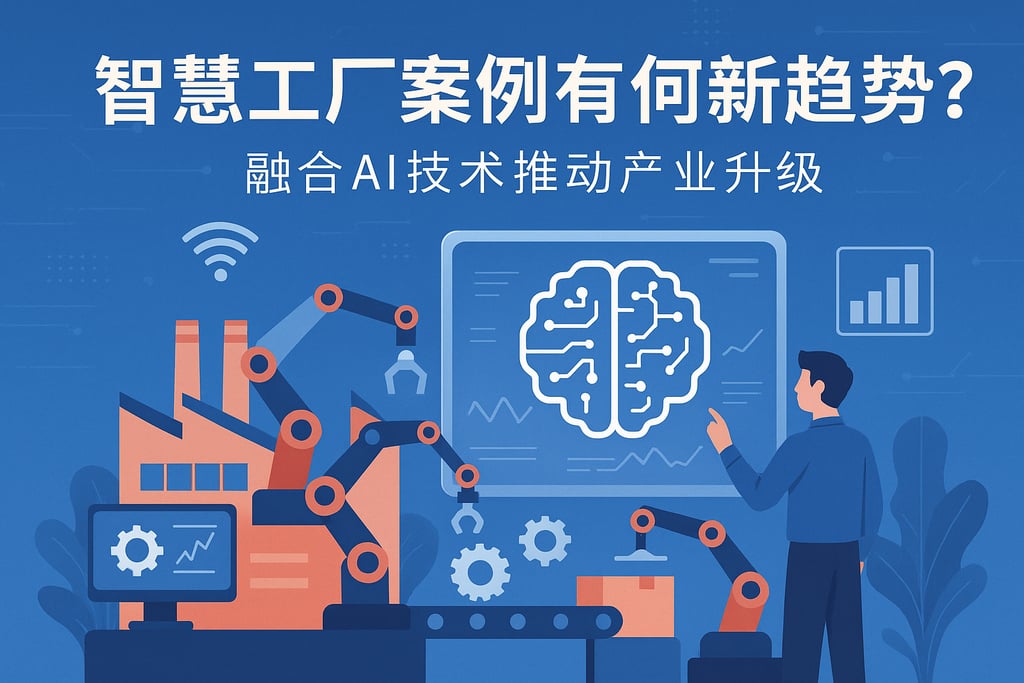 智慧工厂案例有哪些新趋势？融合AI技术推动产业升级