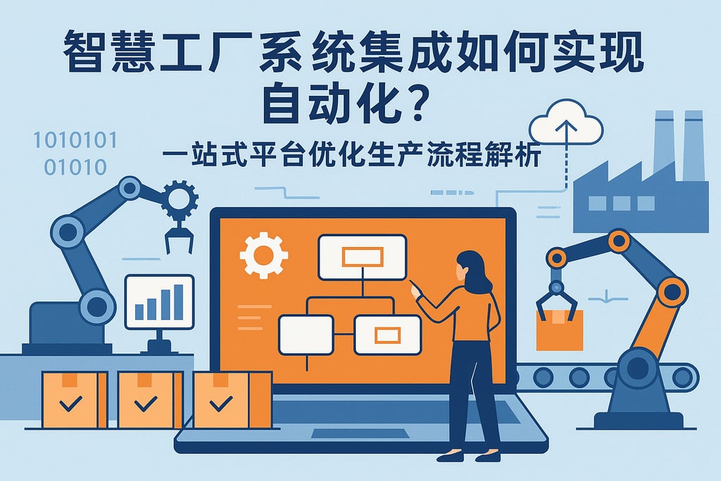 智慧工厂系统集成如何实现自动化？一站式平台优化生产流程解析
