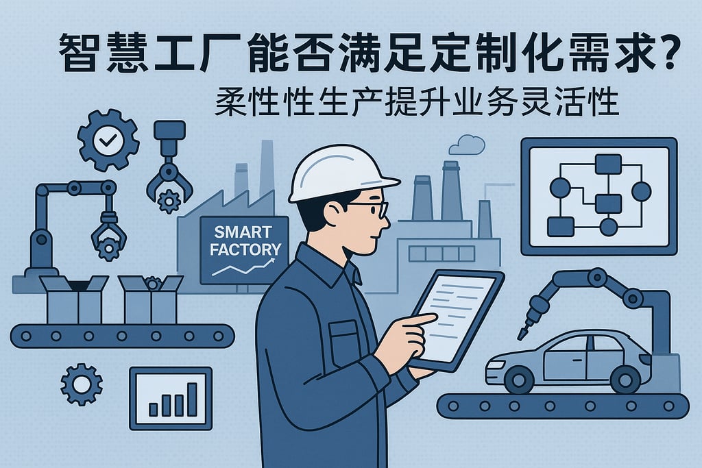 智慧工厂能否满足定制化需求？柔性生产提升业务灵活性