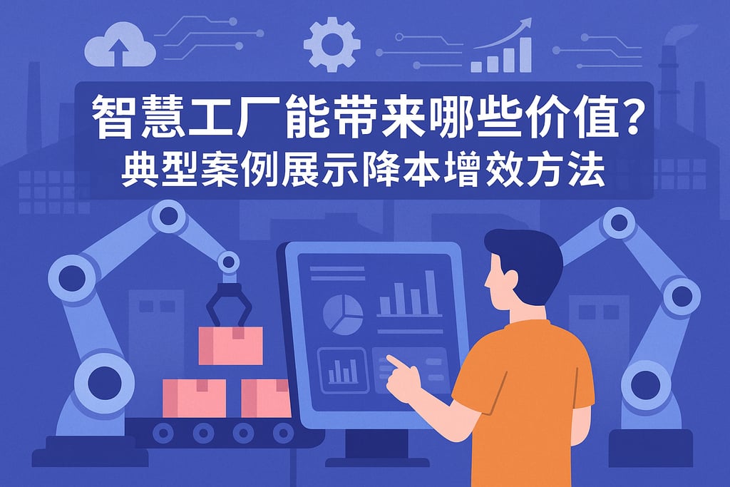智慧工厂能带来哪些价值？典型案例展示降本增效方法