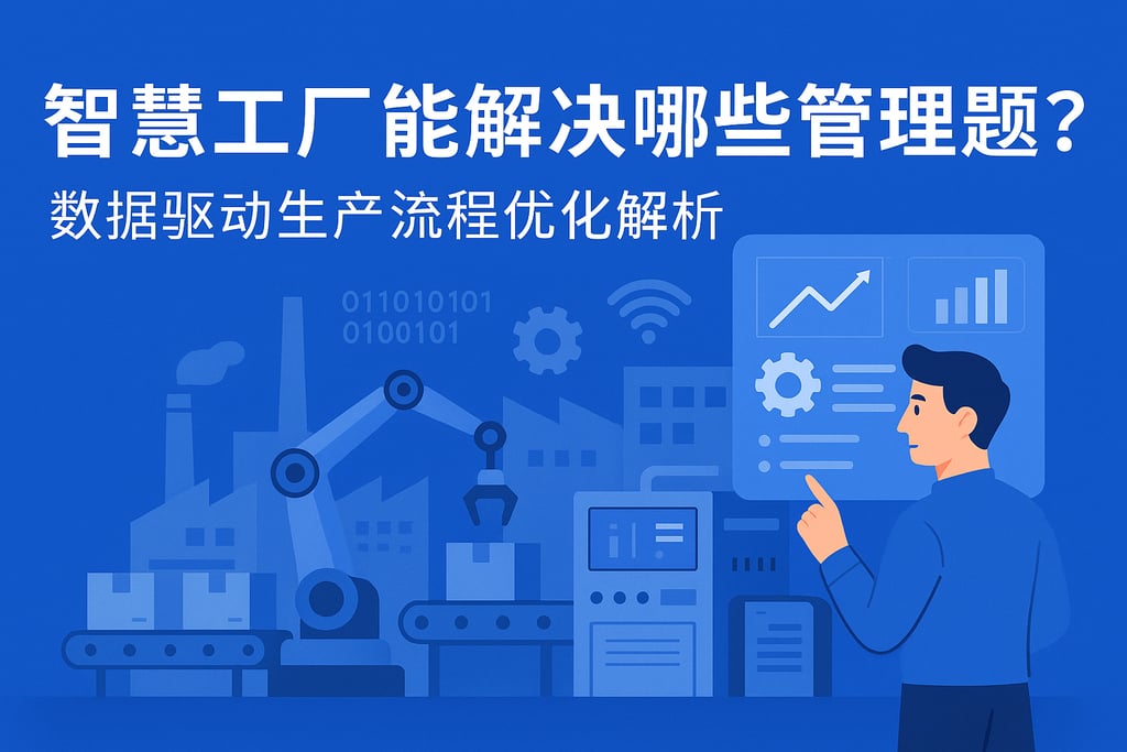 智慧工厂能解决哪些管理难题？数据驱动生产流程优化解析