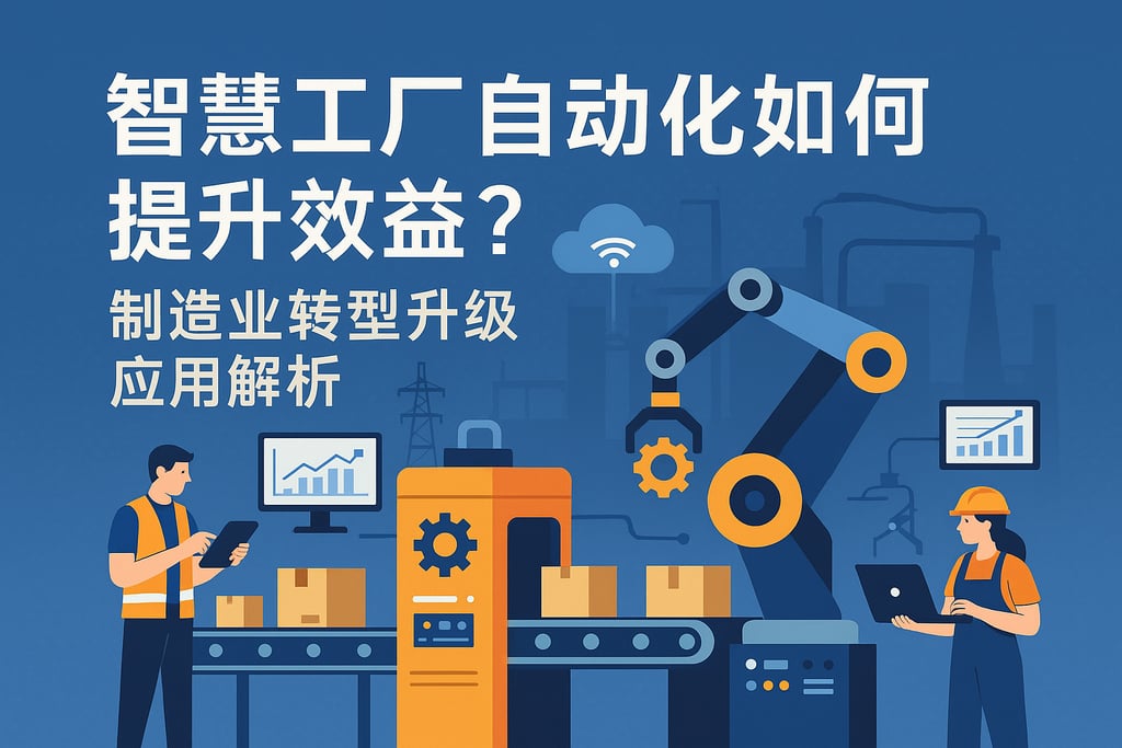 智慧工厂自动化如何提升效益？制造业转型升级应用解析