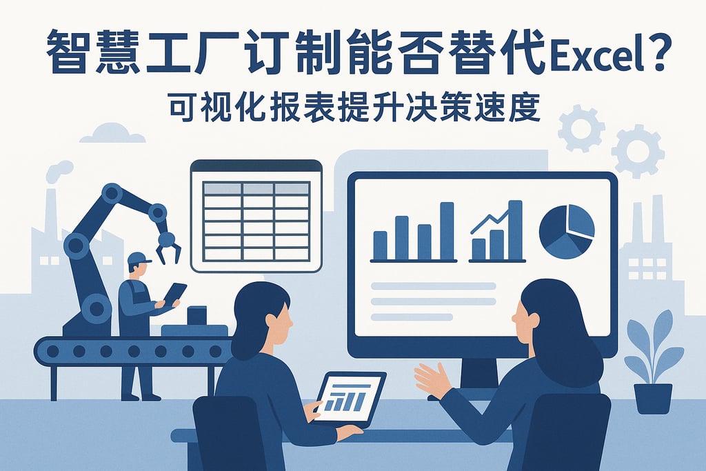 智慧工厂订制能否替代传统Excel？可视化报表提升决策速度