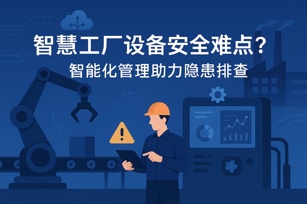 智慧工厂设备安全难点有哪些？智能化管理助力隐患排查