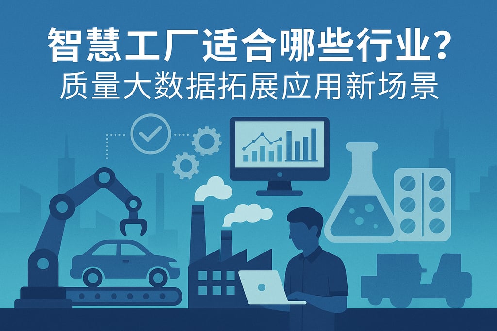 智慧工厂适合哪些行业？质量大数据拓展应用新场景