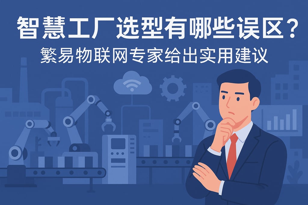 智慧工厂选型有哪些误区？繁易物联网专家给出实用建议