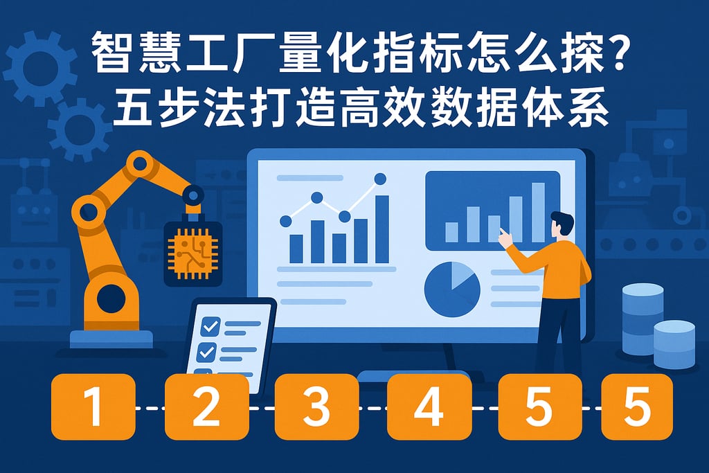 智慧工厂量化指标怎么拆解？五步法打造高效数据体系