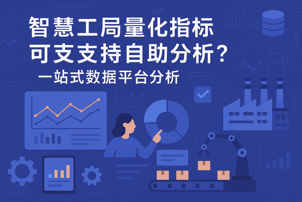 智慧工厂量化指标能否支持自助分析？一站式数据平台解析