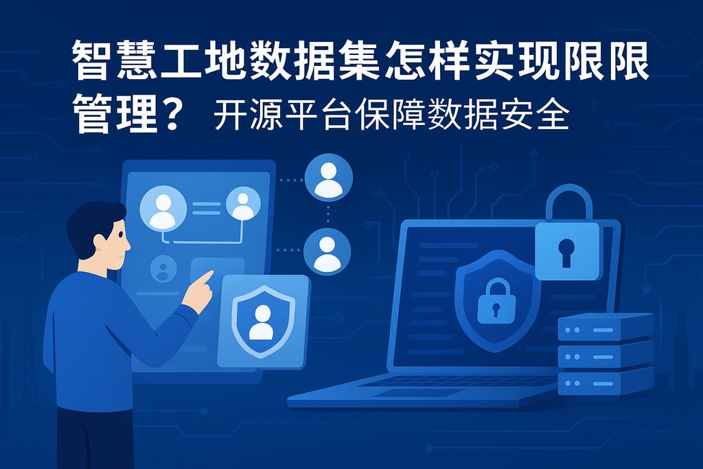 智慧工地数据集怎样实现权限管理？开源平台保障数据安全