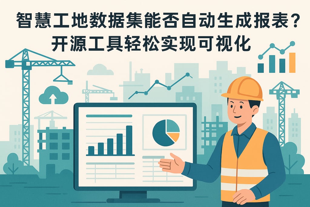 智慧工地数据集能否自动生成报表？开源工具轻松实现可视化
