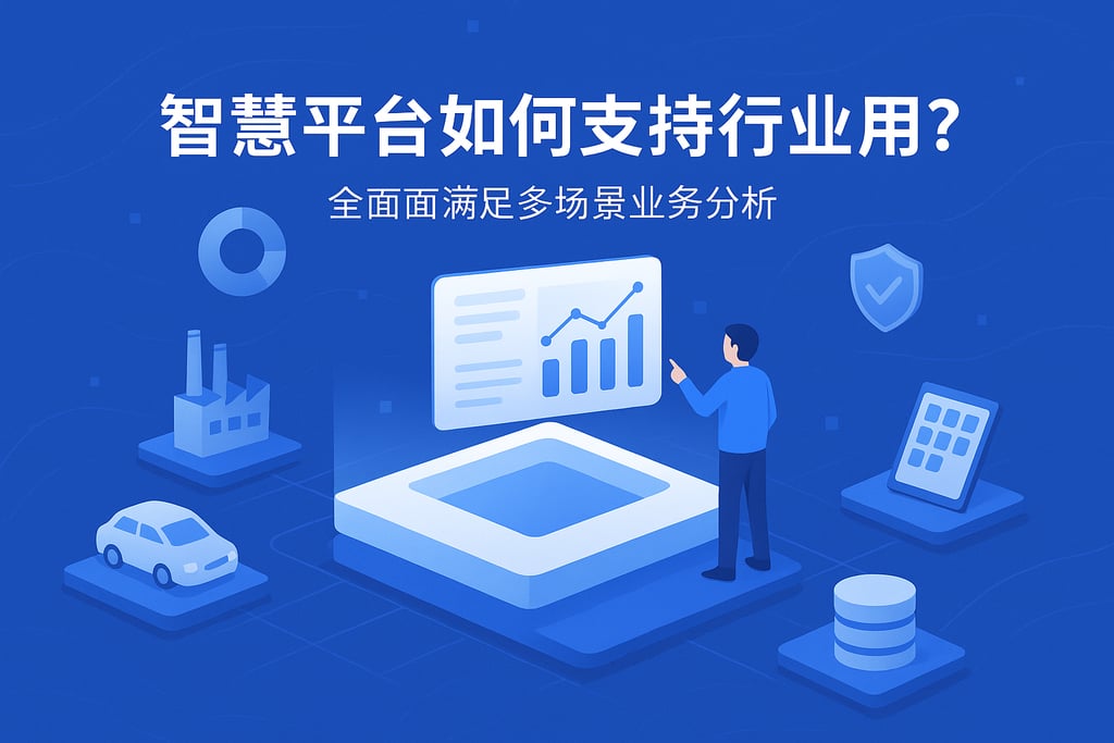 智慧平台如何支持行业应用？全面满足多场景业务分析