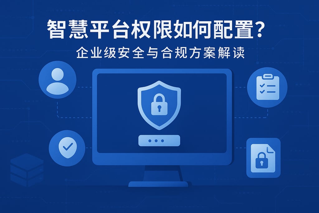 智慧平台权限如何配置？企业级安全与合规方案解读