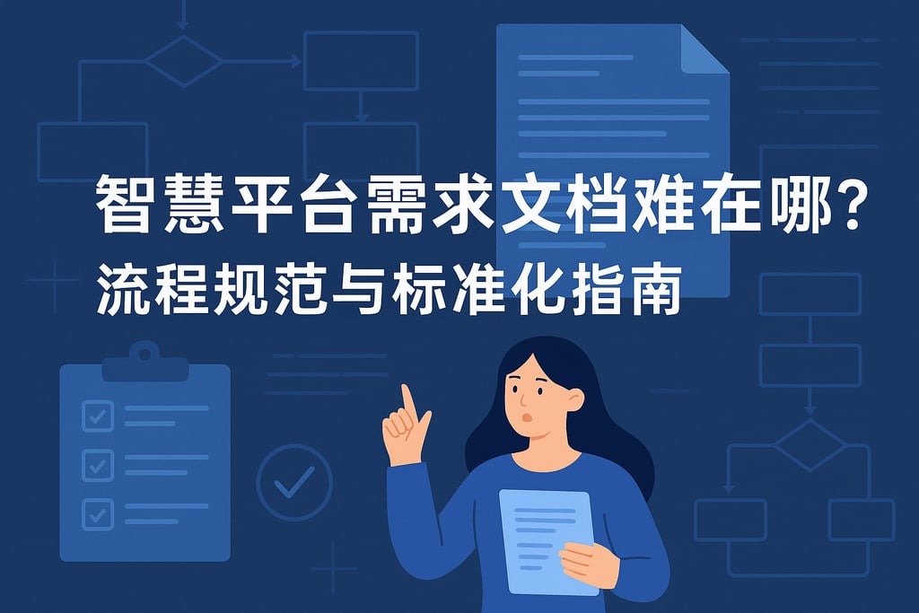 智慧平台需求文档难在哪？流程规范与标准化指南