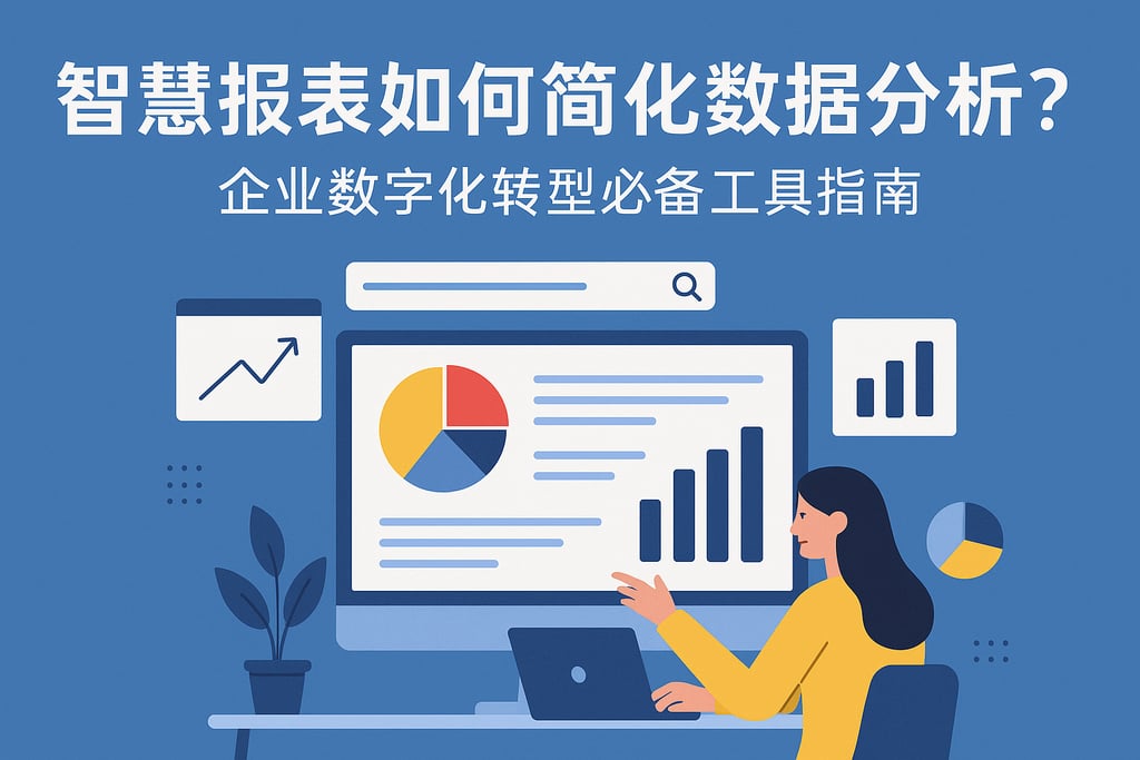 智慧报表如何简化数据分析？企业数字化转型必备工具指南