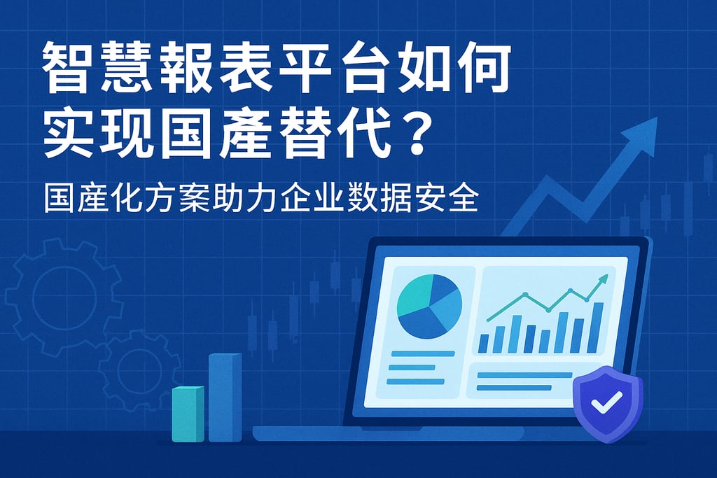 智慧报表平台如何实现国产替代？国产化方案助力企业数据安全