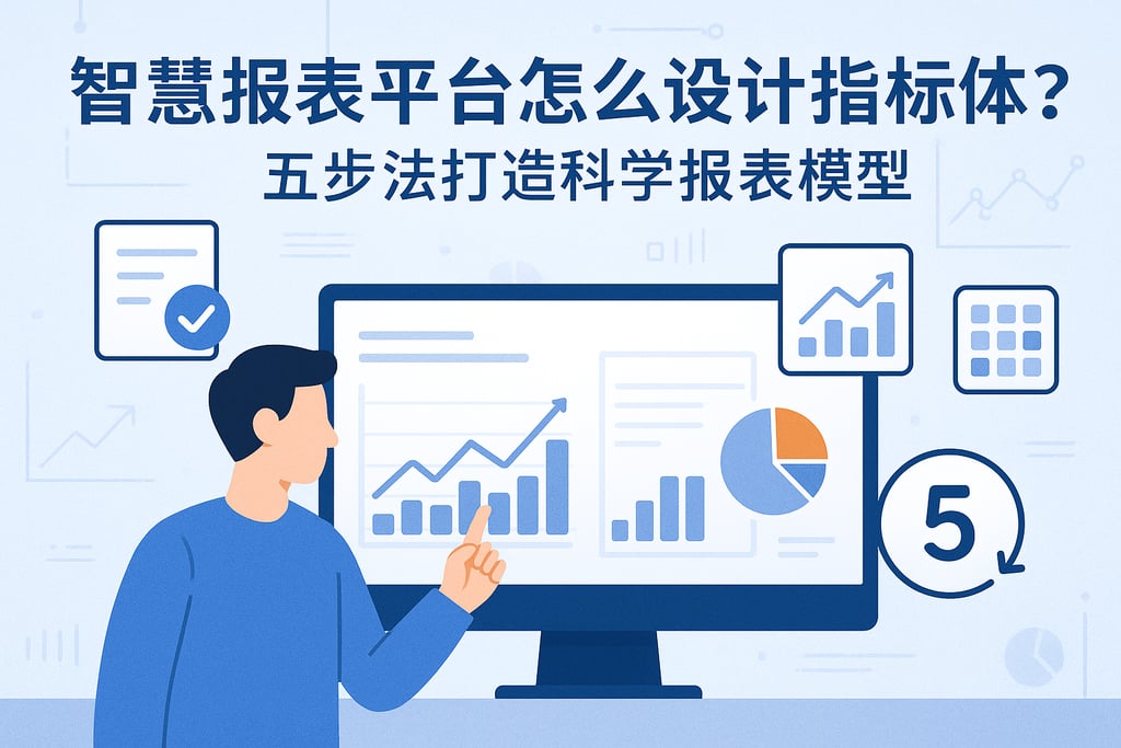 智慧报表平台怎么设计指标体系？五步法打造科学报表模型
