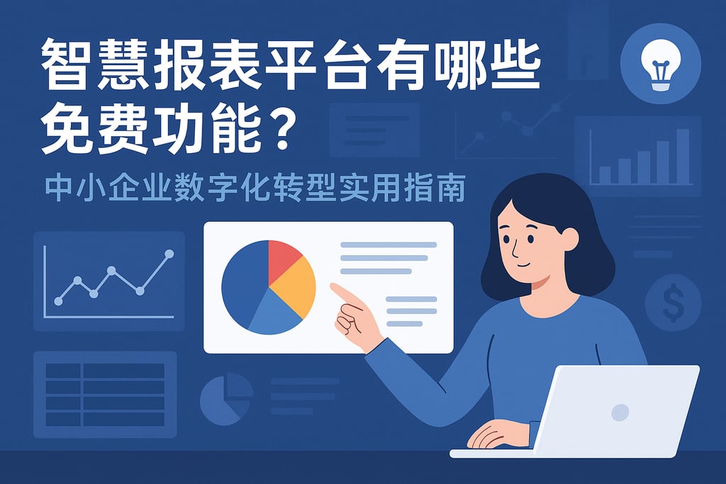 智慧报表平台有哪些免费功能？中小企业数字化转型实用指南