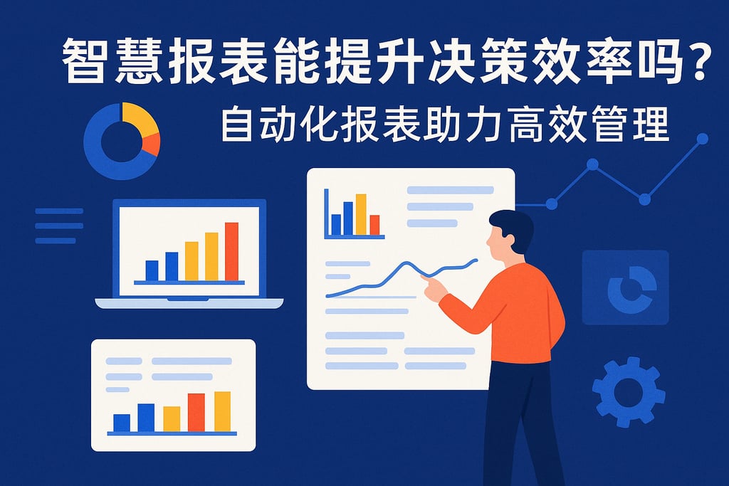 智慧报表能提升决策效率吗？自动化报表助力高效管理