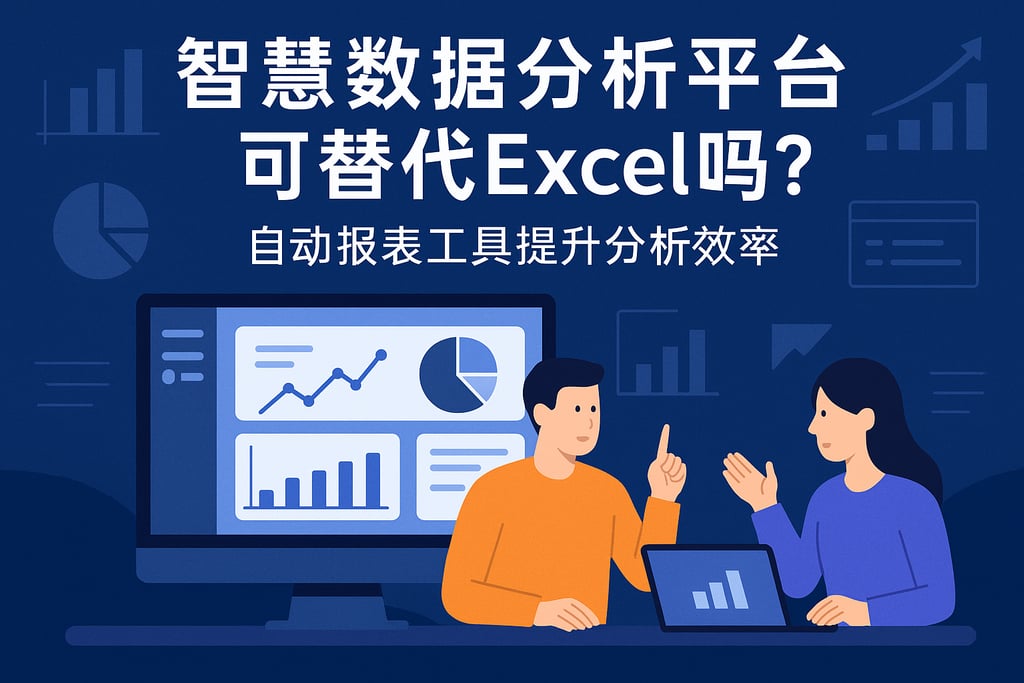 智慧明夜数据分析平台可替代Excel吗？自动报表工具提升分析效率
