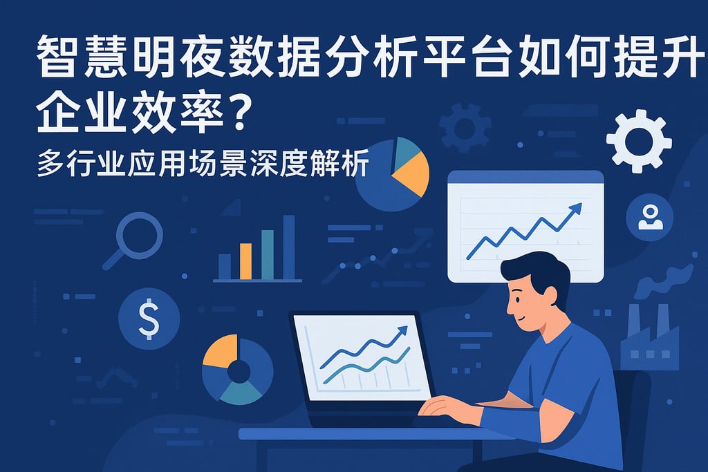 智慧明夜数据分析平台如何提升企业效率？多行业应用场景深度解析