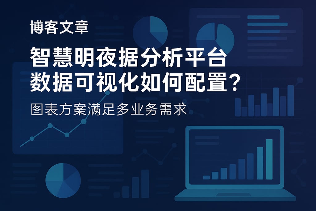 智慧明夜数据分析平台数据可视化如何配置？图表方案满足多业务需求