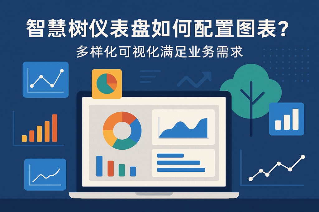 智慧树仪表盘如何配置图表？多样化可视化满足业务需求