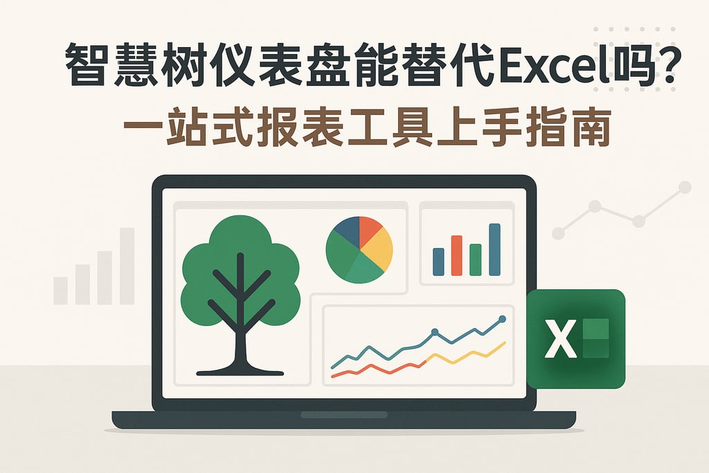智慧树仪表盘能替代Excel吗？一站式报表工具上手指南