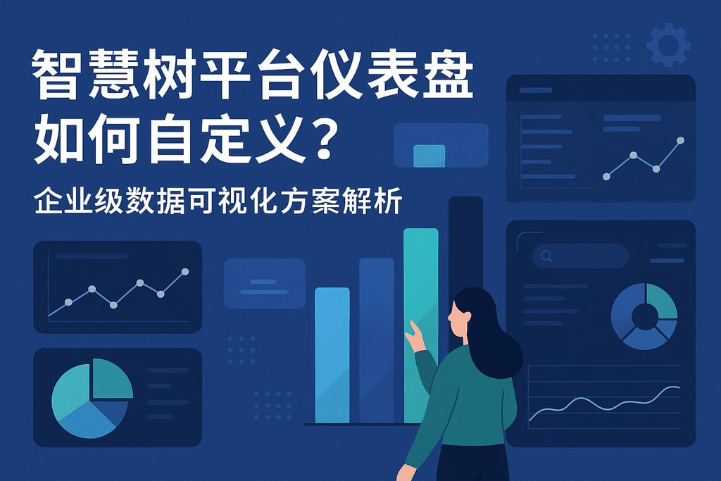 智慧树平台仪表盘如何自定义？企业级数据可视化方案解析
