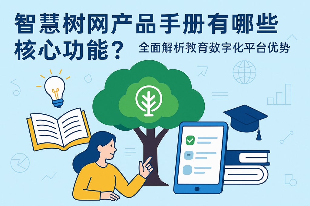 智慧树网产品手册有哪些核心功能？全面解析教育数字化平台优势