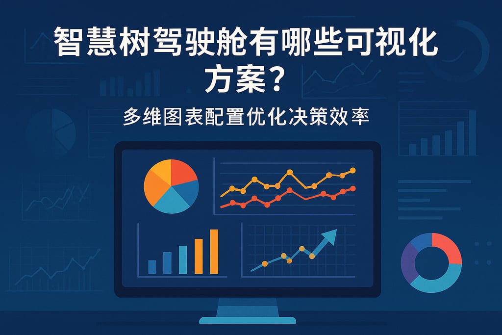 智慧树驾驶舱有哪些可视化方案？多维图表配置优化决策效率