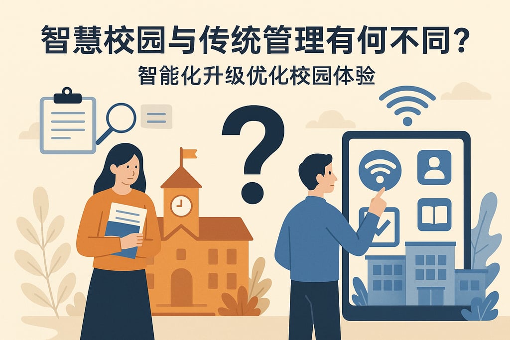 智慧校园与传统管理有何不同？智能化升级优化校园体验
