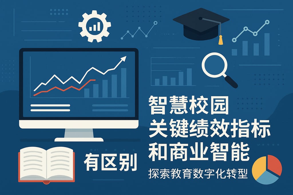 智慧校园关键绩效指标和商业智能有何区别？探索教育数字化转型