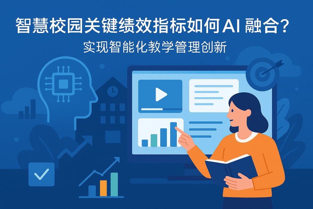 智慧校园关键绩效指标如何与AI融合？实现智能化教学管理创新