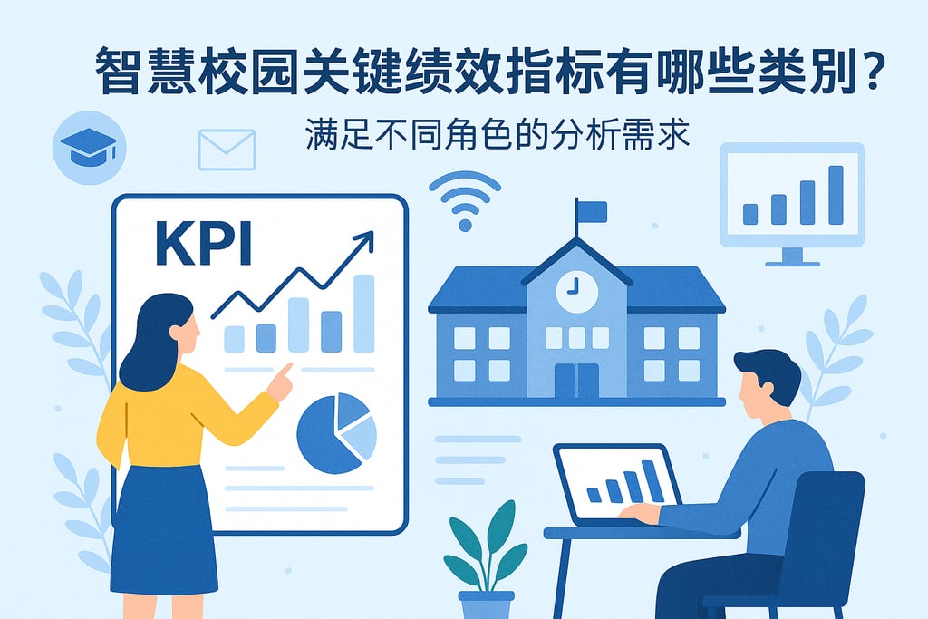 智慧校园关键绩效指标有哪些类型？满足不同角色的分析需求