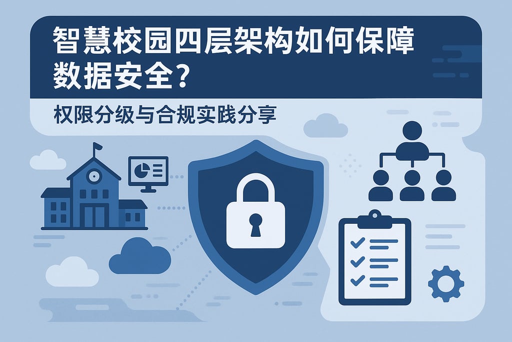 智慧校园四层架构如何保障数据安全？权限分级与合规实践分享