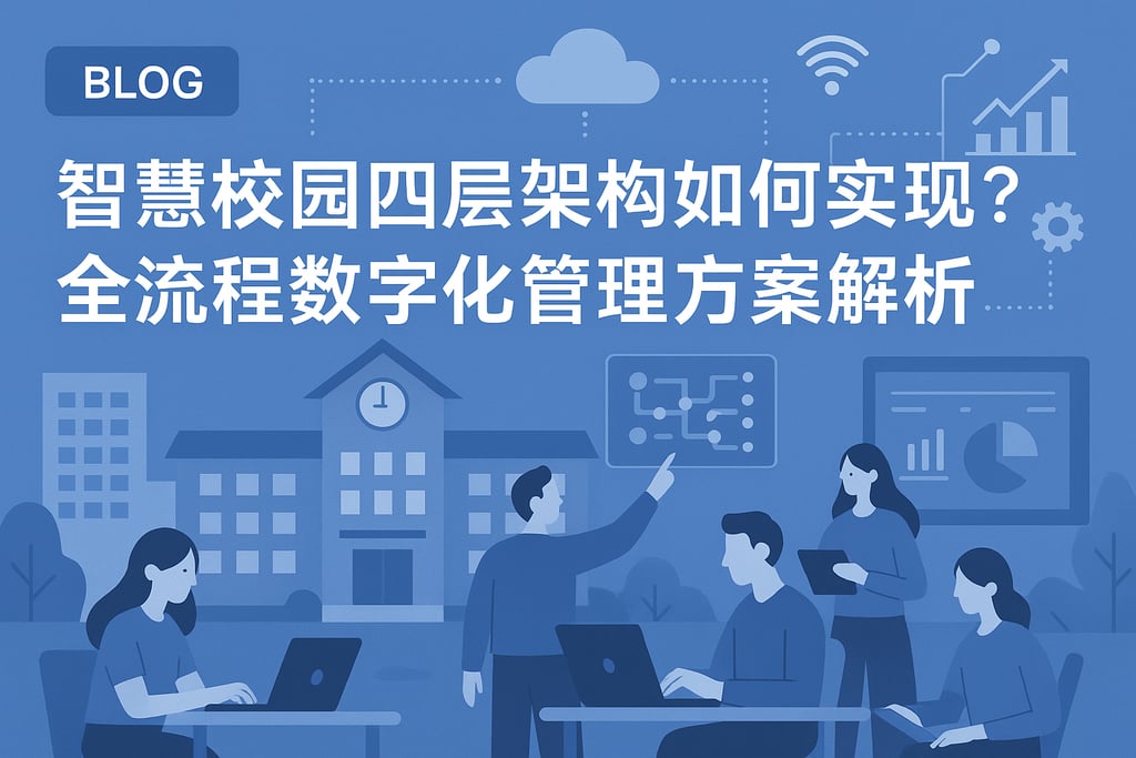 智慧校园四层架构如何实现？全流程数字化管理方案解析