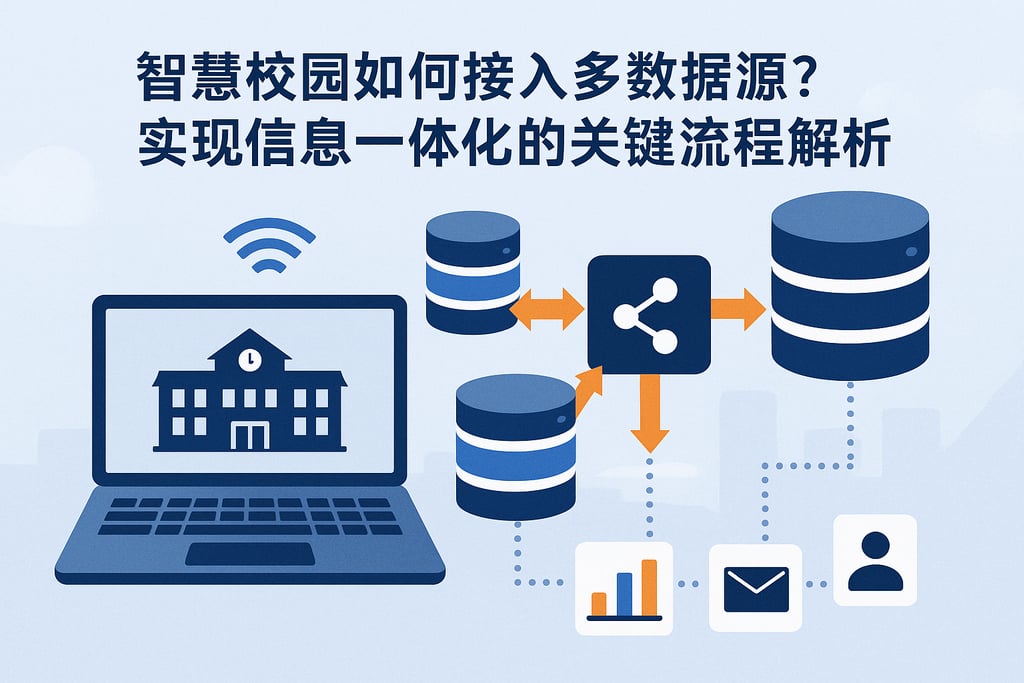 智慧校园如何接入多数据源？实现信息一体化的关键流程解析