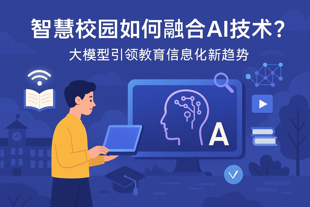 智慧校园如何融合AI技术？大模型引领教育信息化新趋势