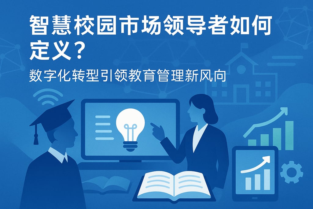 智慧校园市场领导者如何定义？数字化转型引领教育管理新风向