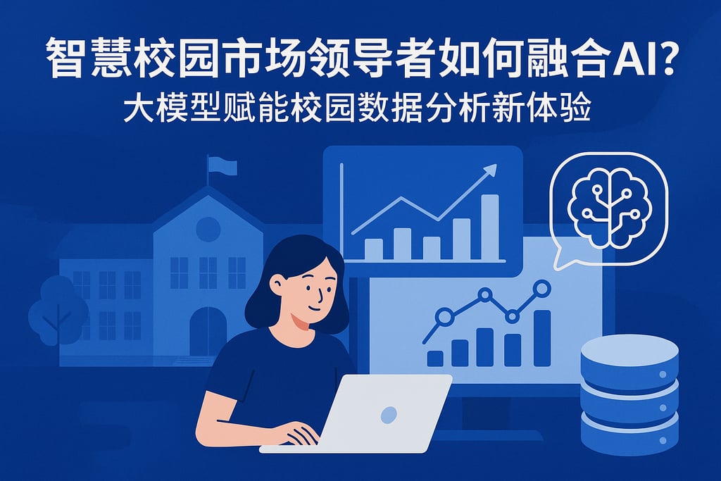 智慧校园市场领导者如何融合AI？大模型赋能校园数据分析新体验