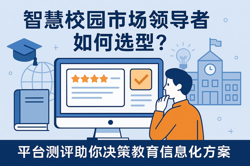 智慧校园市场领导者如何选型？平台测评助你决策教育信息化方案