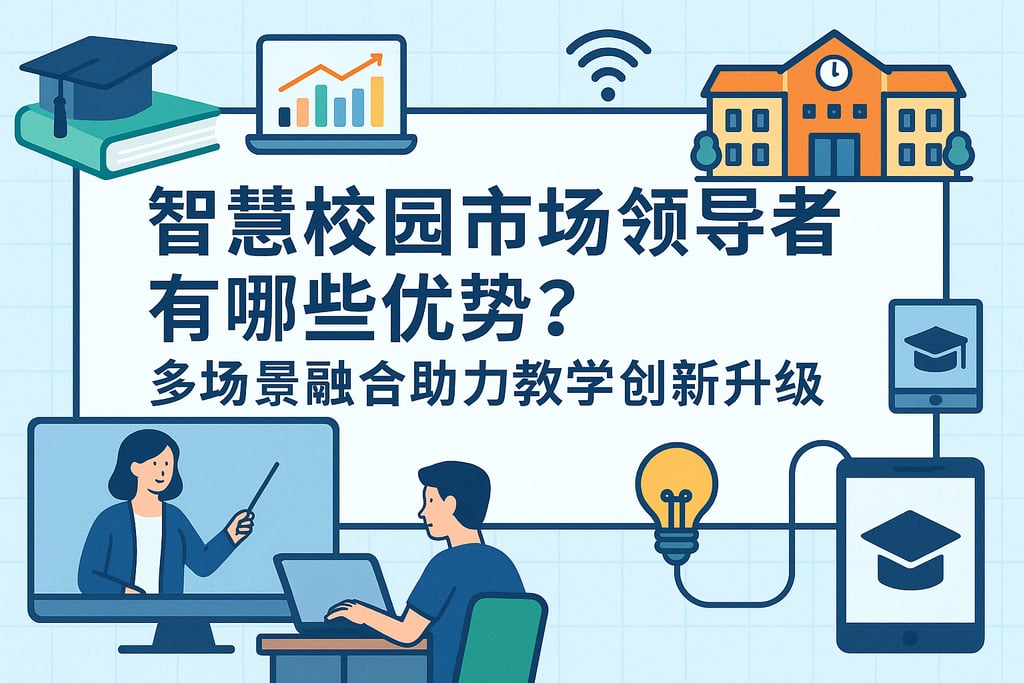 智慧校园市场领导者有哪些优势？多场景融合助力教学创新升级