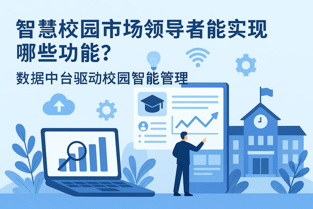 智慧校园市场领导者能实现哪些功能？数据中台驱动校园智能管理