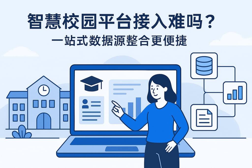 智慧校园平台接入难吗？一站式数据源整合更便捷